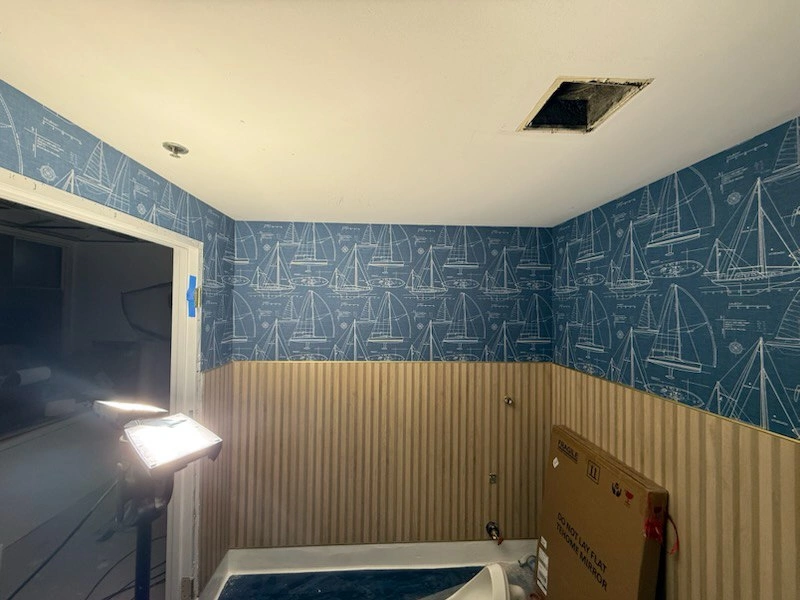 Professional wallpaper installation in Arlington, VA